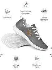 LM Aura™ Smoke Women’s Sneakers | Lightweight Flyknit Shoes product image (6)