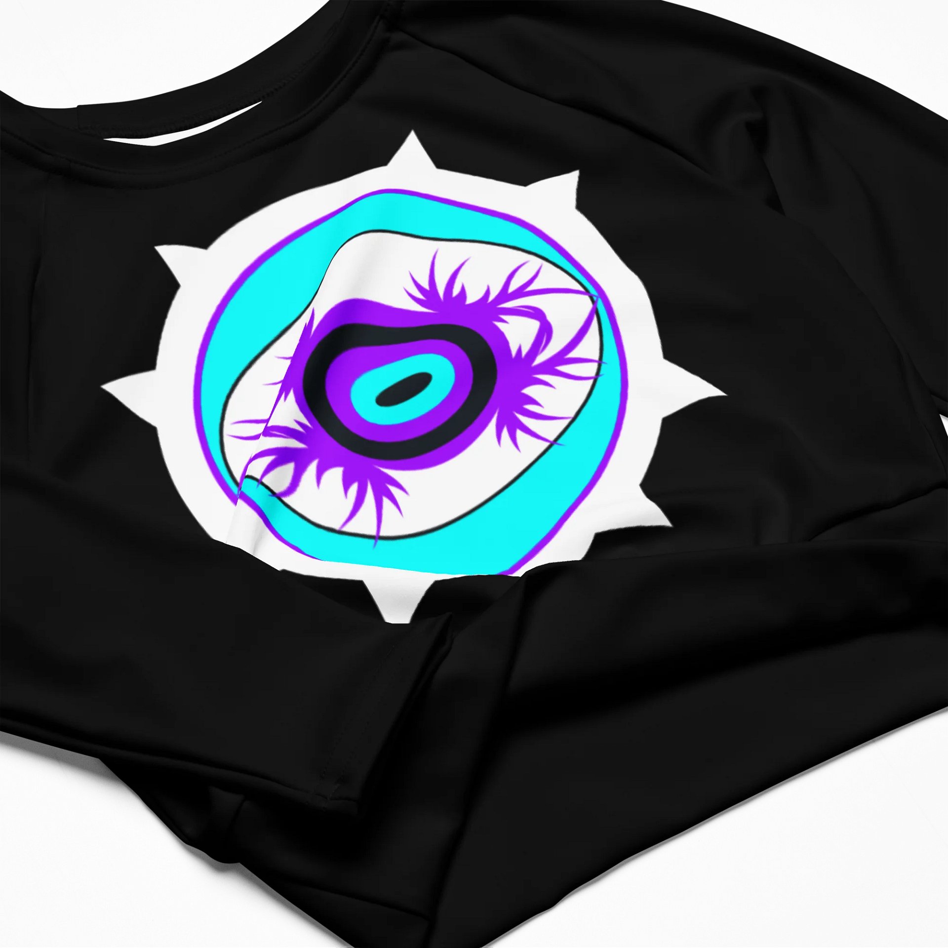 Lights Long Sleeve Crop Top product image (4)