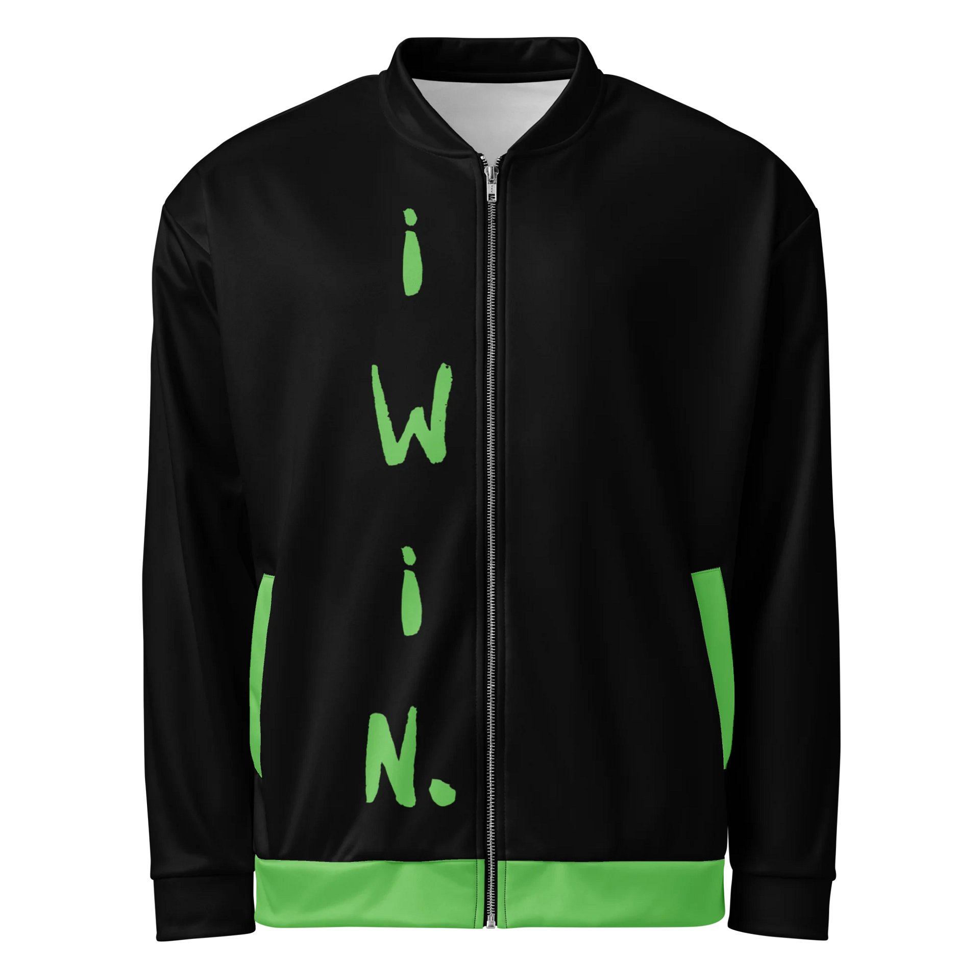 Graffiti Heart Glow Bomber Jacket product image (1)