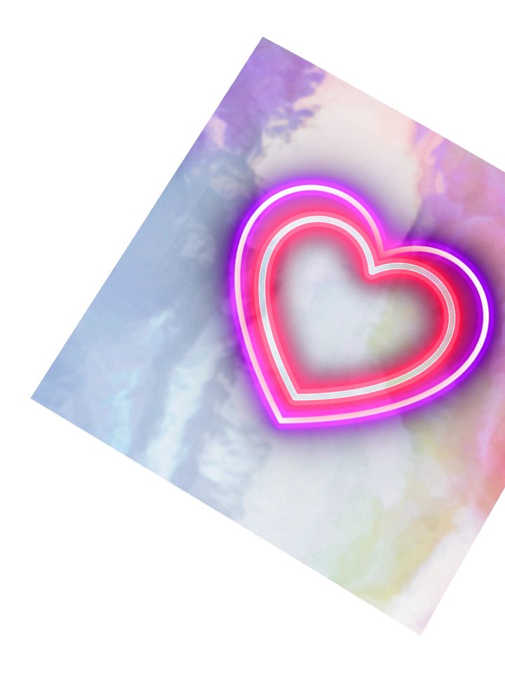 Neon Hearts Holographic Kiss-Cut Sheet product image (2)