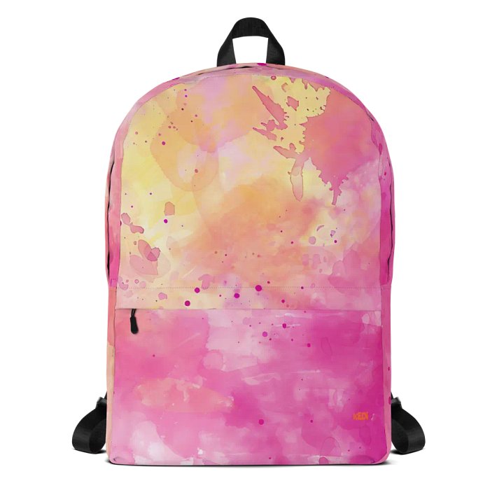Watercolour Splatter All-Over Backpack product image (2)