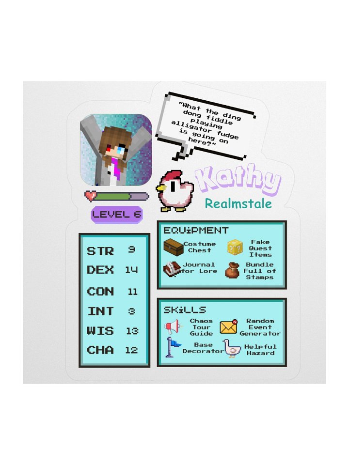Kathy Profile Sticker product image (1)