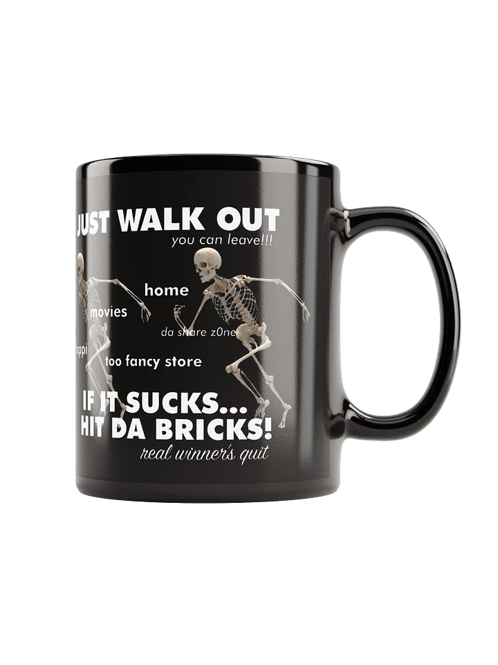 JUST WALK OUT MUG product image (1)