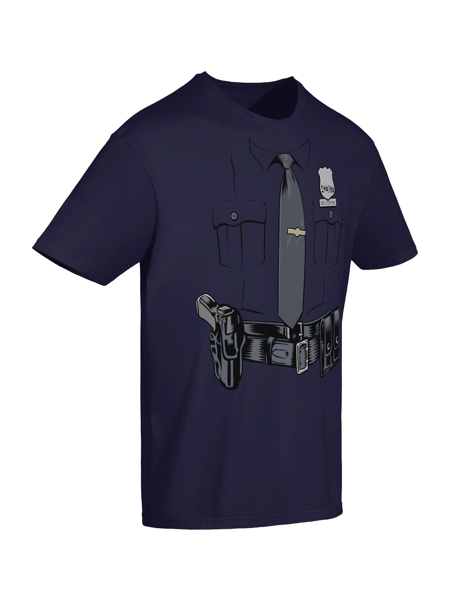 Police Officer Costume Tee product image (6)