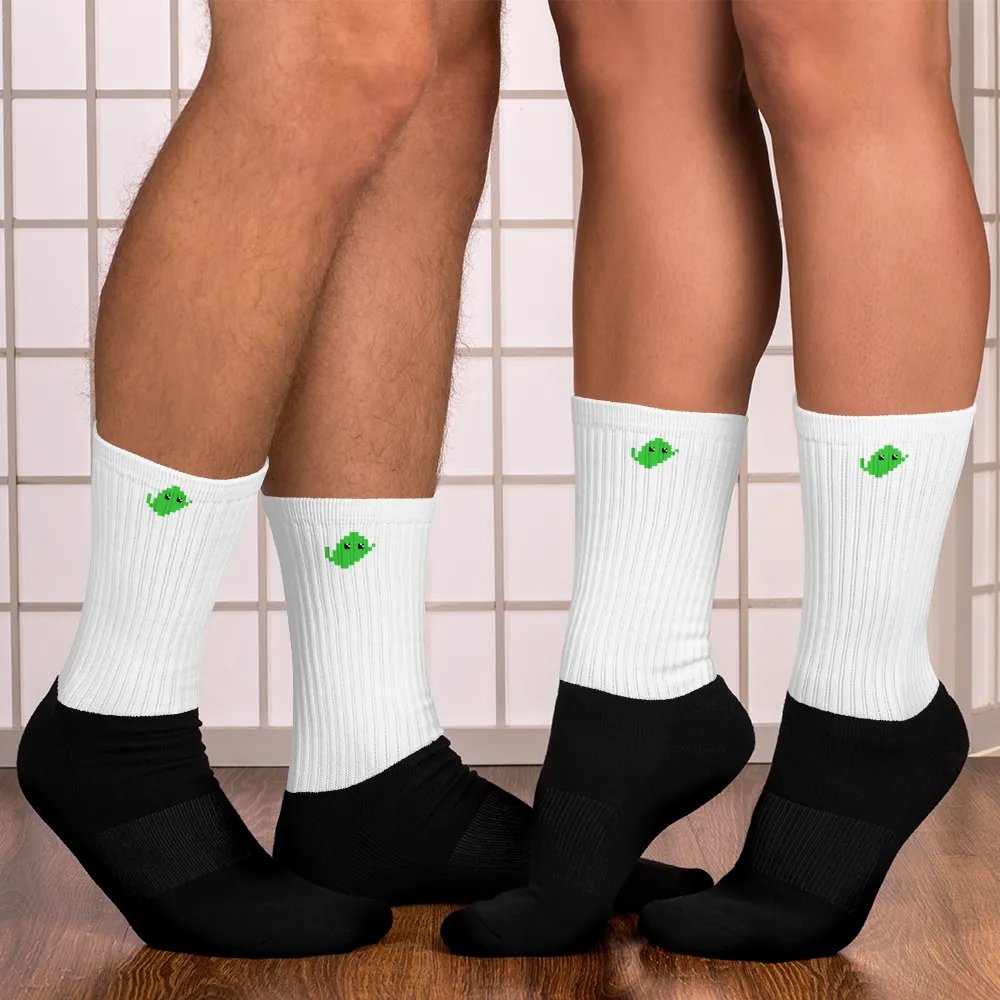 PIXEL LIME SOCKS product image (7)