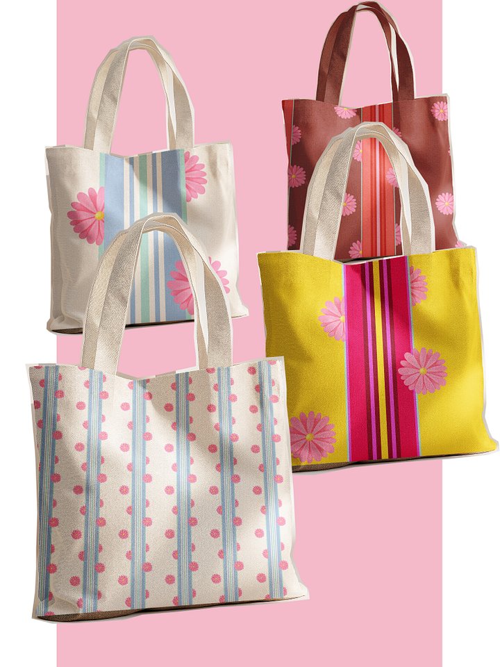 Flowers x geometric shapes patterns (Part 6) (Commercial License) product image (2)