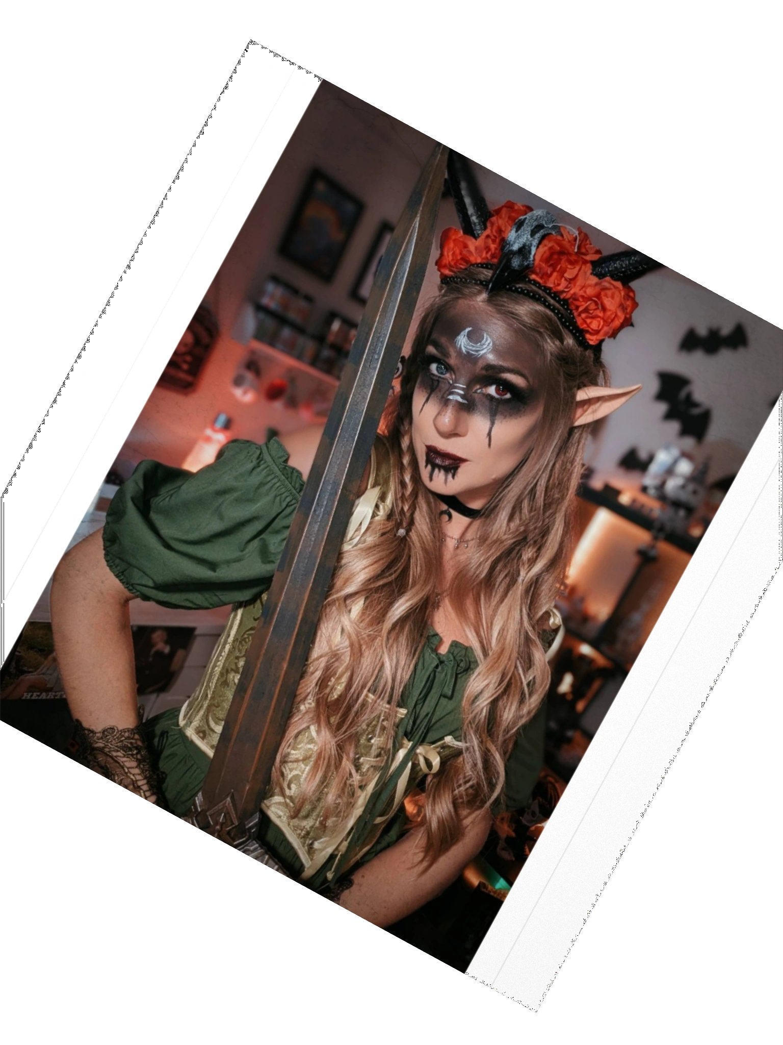Dark Elf Princess Sticker product image (4)
