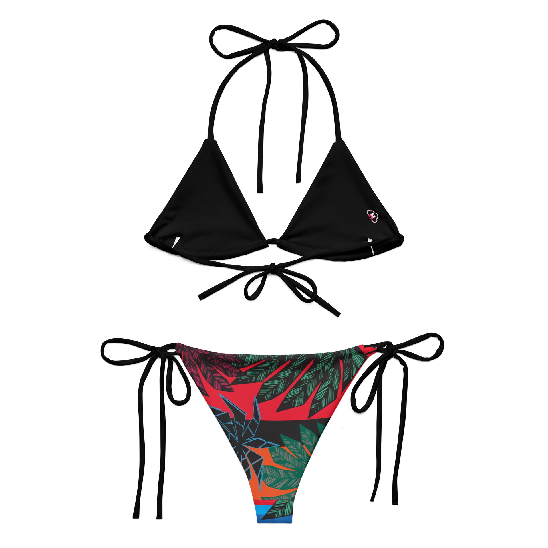 Tropical Vision-Recycled String Bikini product image (4)