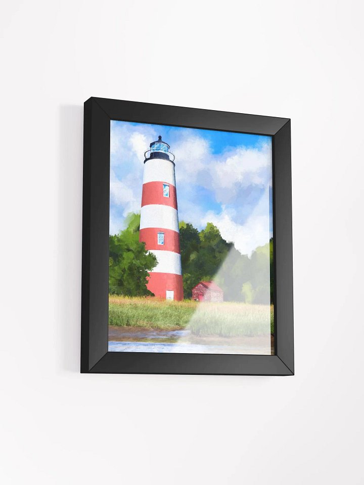 Sapelo Island Lighthouse – Georgia Coast Studio Framed Print product image (2)