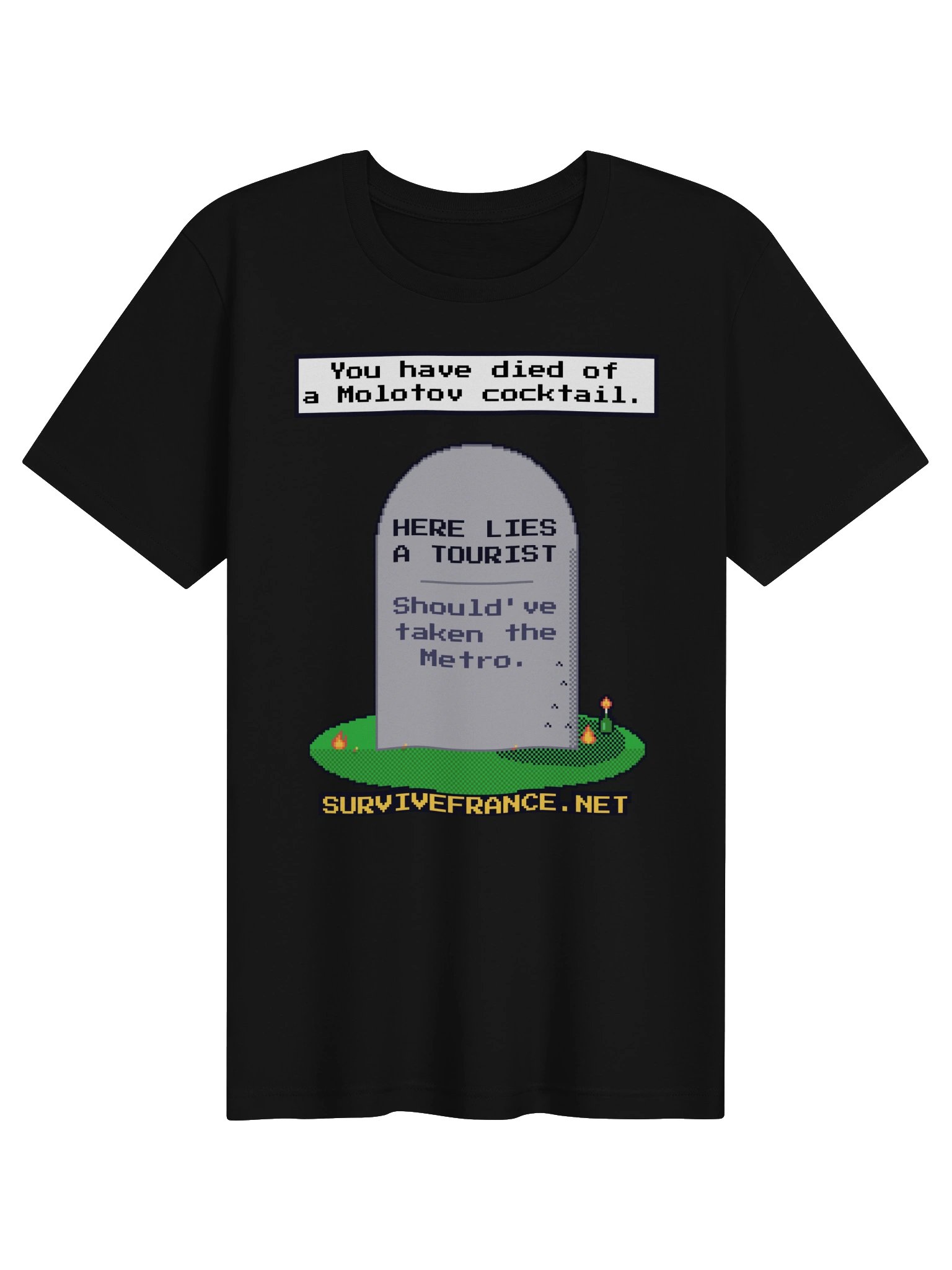 You Have Died of a Molotov Cocktail Tee product image (1)