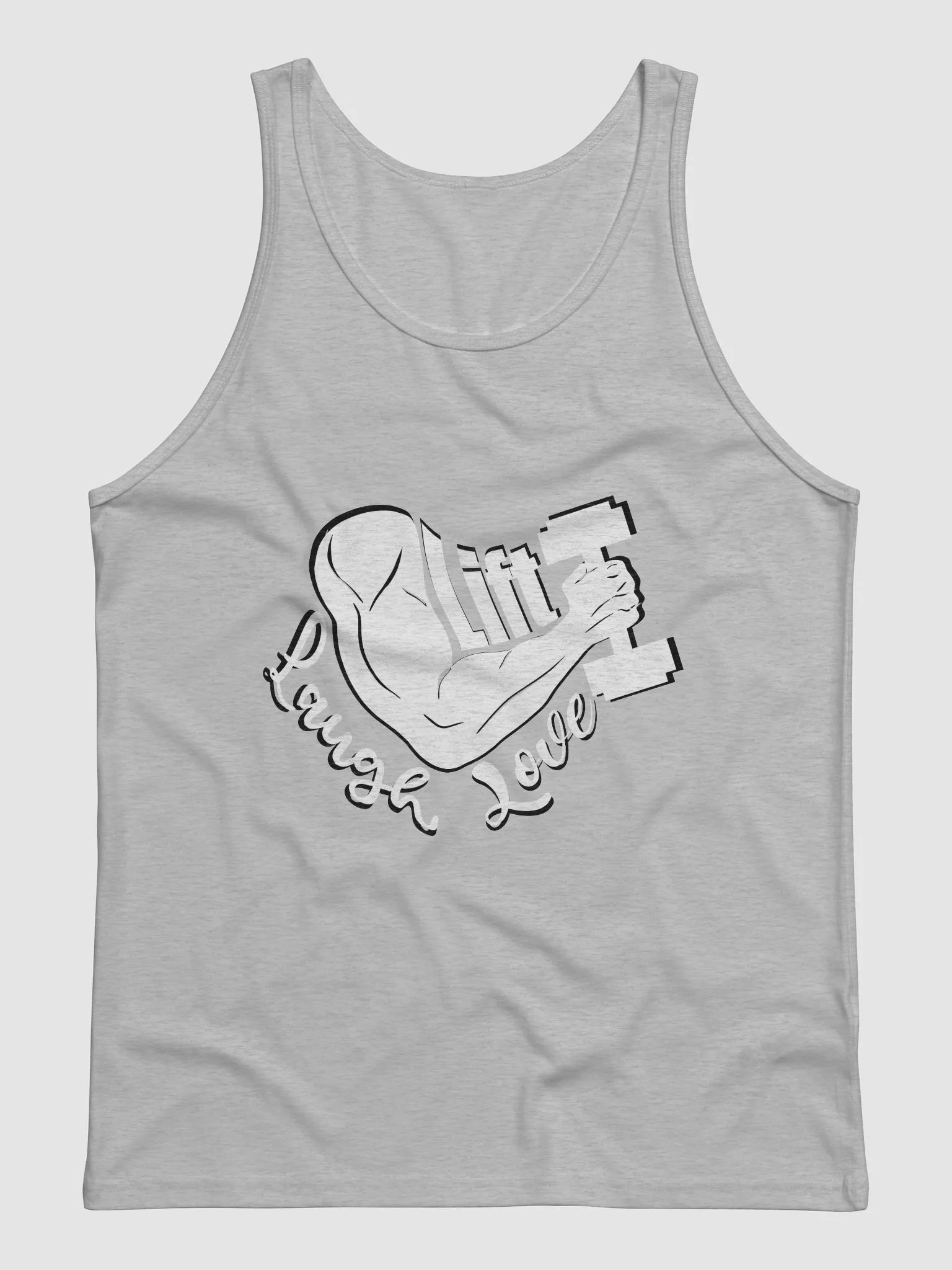 Lift Laugh Love Light Mode Flex Tank Top product image (4)
