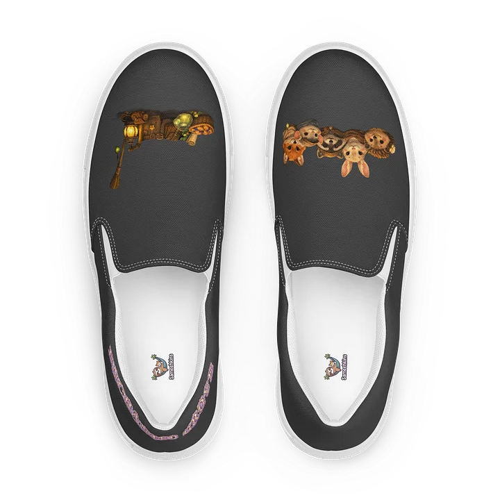 Kingdoms Grovelings Women's Canvas Slip-Ons product image (1)