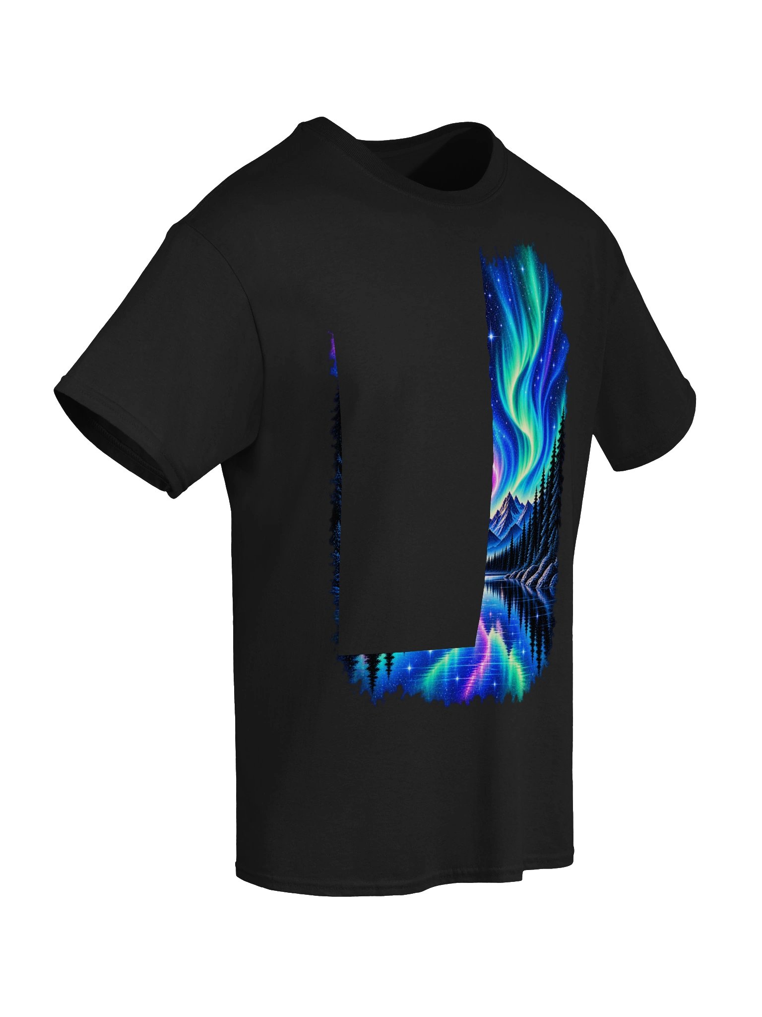 Northern Glow — Aurora Borealis Tee product image (6)