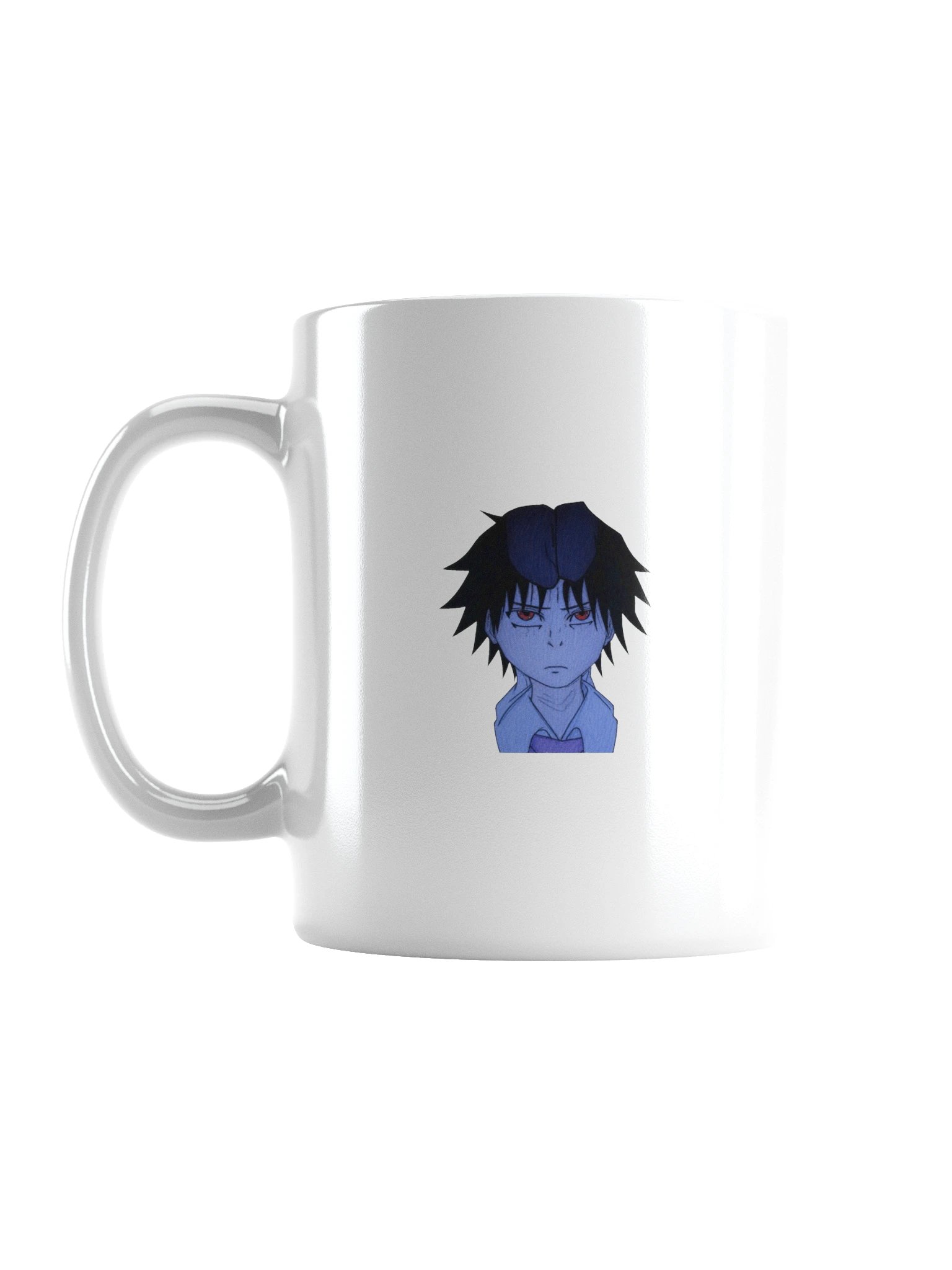 Luminous Brain Anime Coffee Mug – Neural Intelligence IQ Ceramic Cup | JWK Studio product image (1)