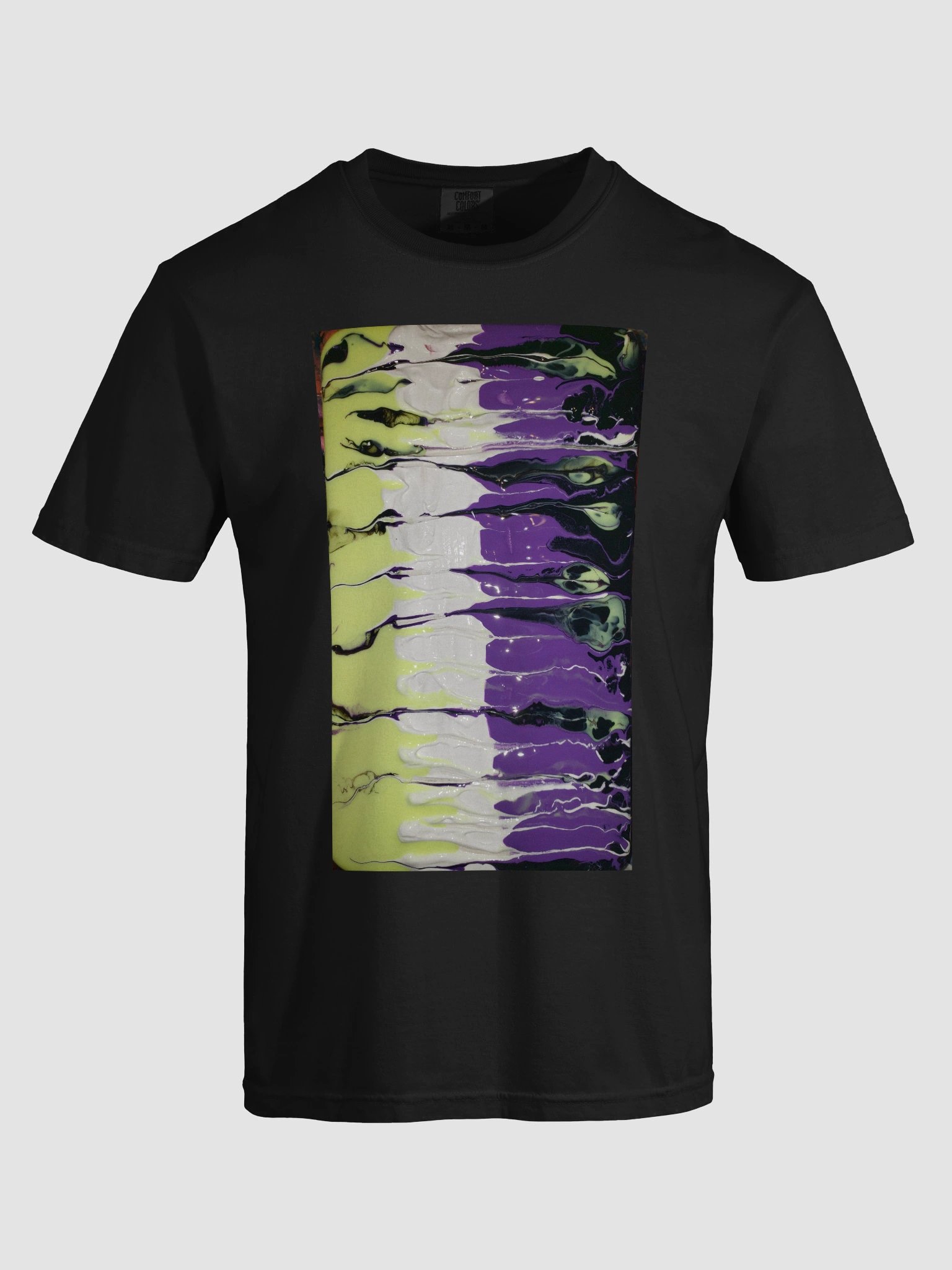 Pride Month Non Binary Flag Pouring art product image (96)
