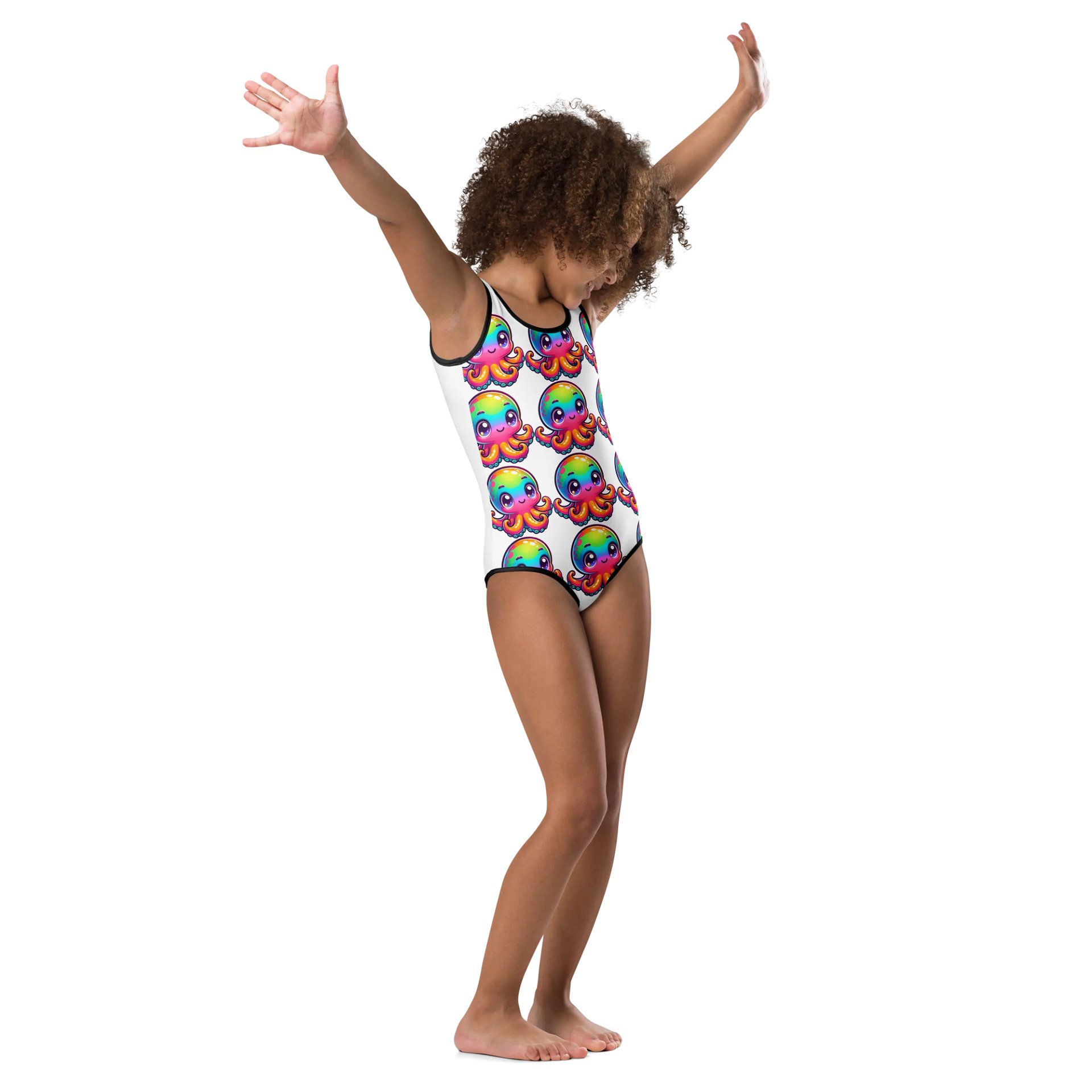 Rainbow Octo-Fun All-Over Print Kids Swimsuit product image (1)