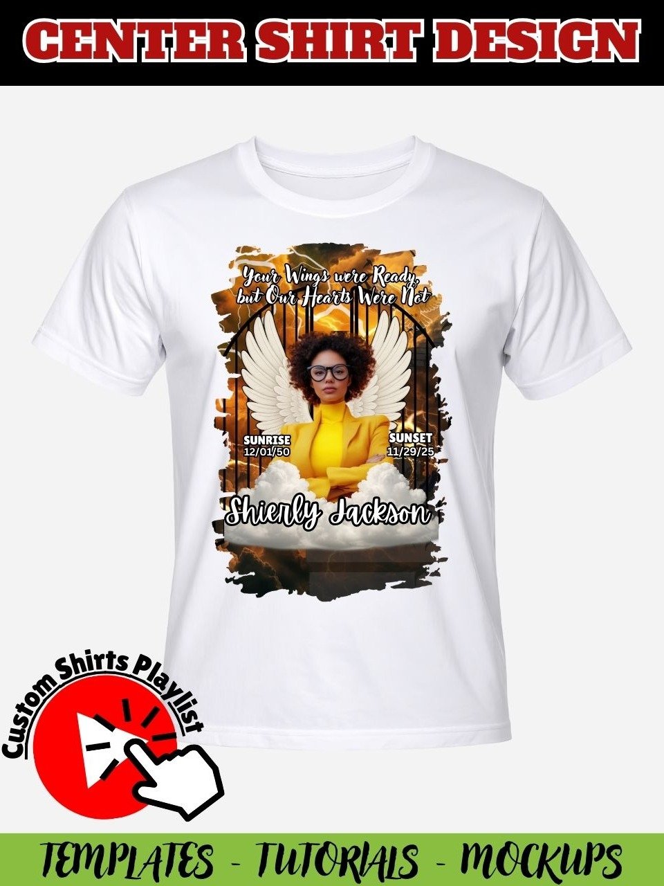 Mega Bundle - Templates and Tutorials - Gold and Black Memorial product image (11)