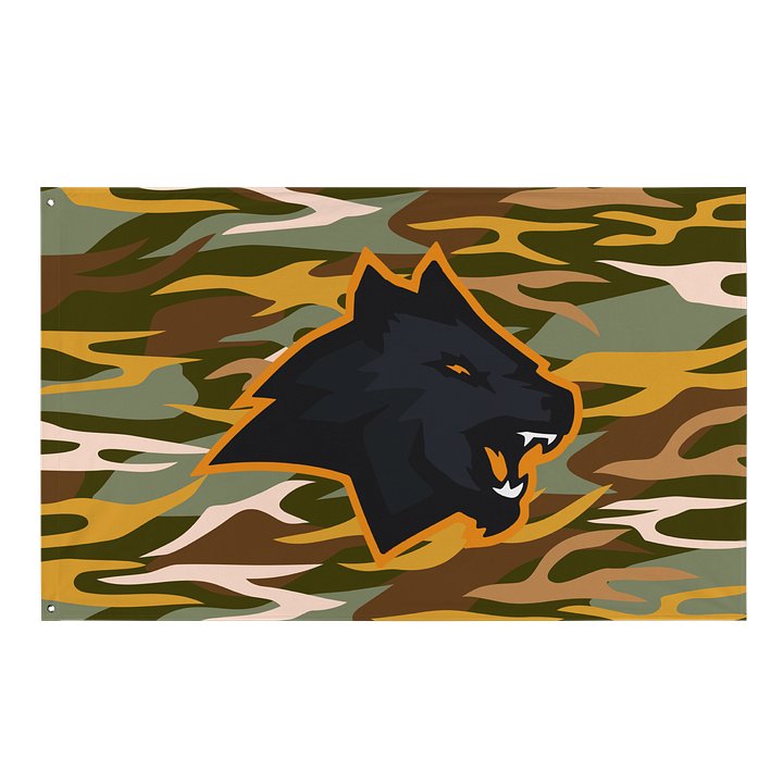 Wolfstara Camouflage Flag product image (1)