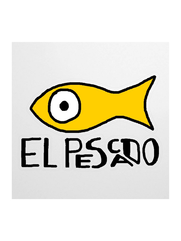 EL PESCADO Sticker product image (1)