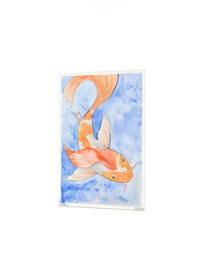 Golden Koi Print product image (3)