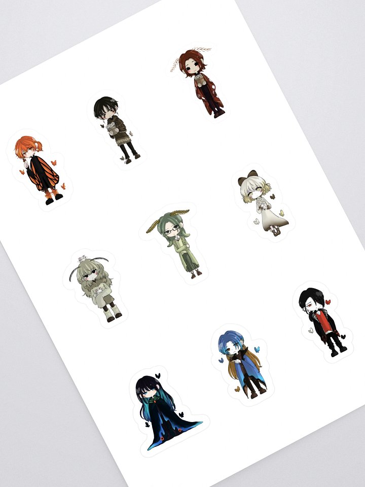Butterfly and Moth Stickers product image (1)