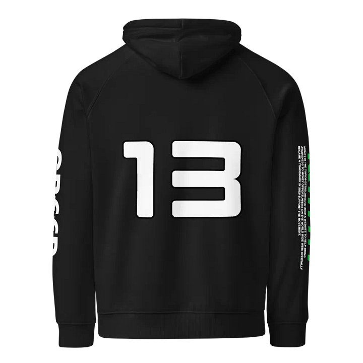 MONEY IS THE TOPIC™ BOXED LOGO HOODIE UNISEX 2.0 product image (4)