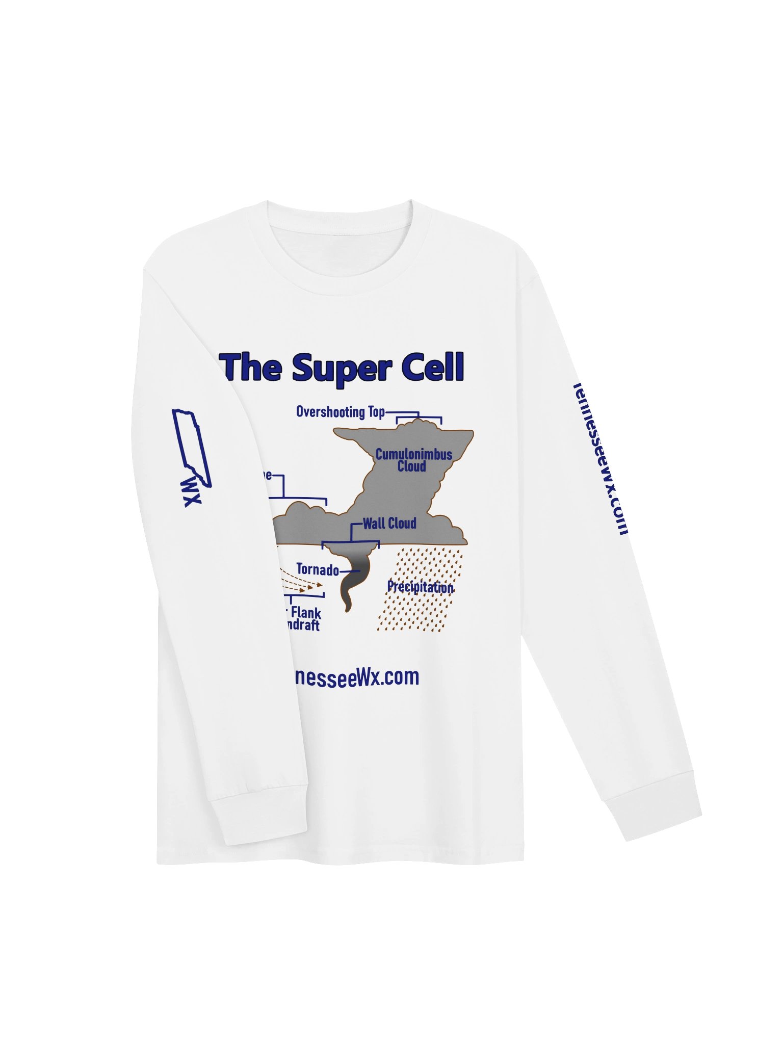 Super Cell Diagram Long Sleeve Tee Shirt product image (3)