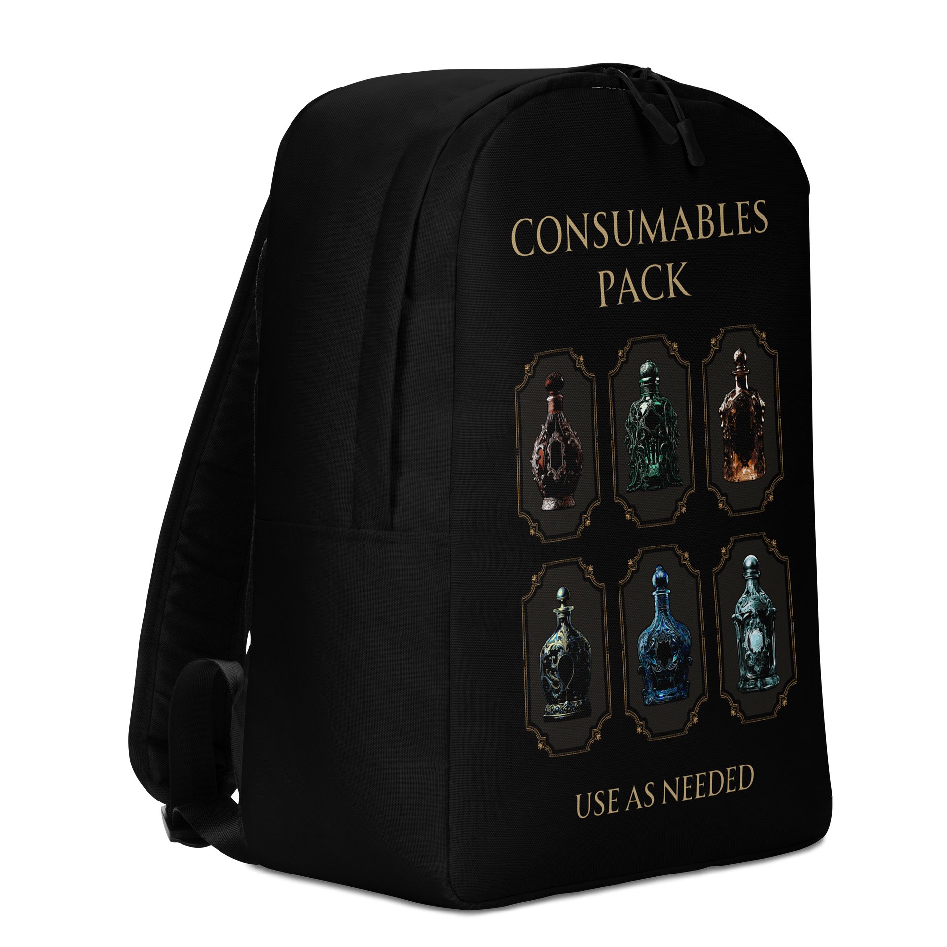 Consumables Pack Backpack | Chronic Illness Essentials & Gamer Potion Bag product image (3)