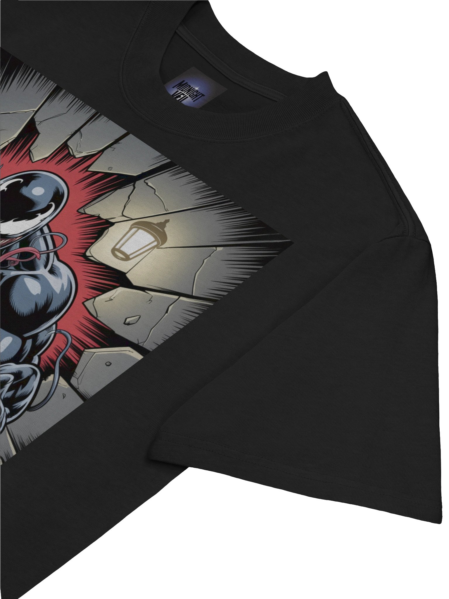 Lantern Breach: Venom Faded Oversized Tee product image (7)
