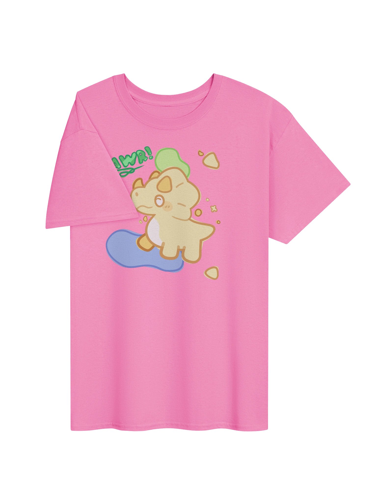 RAWR! Cute Dino - Cartoon Tee product image (3)