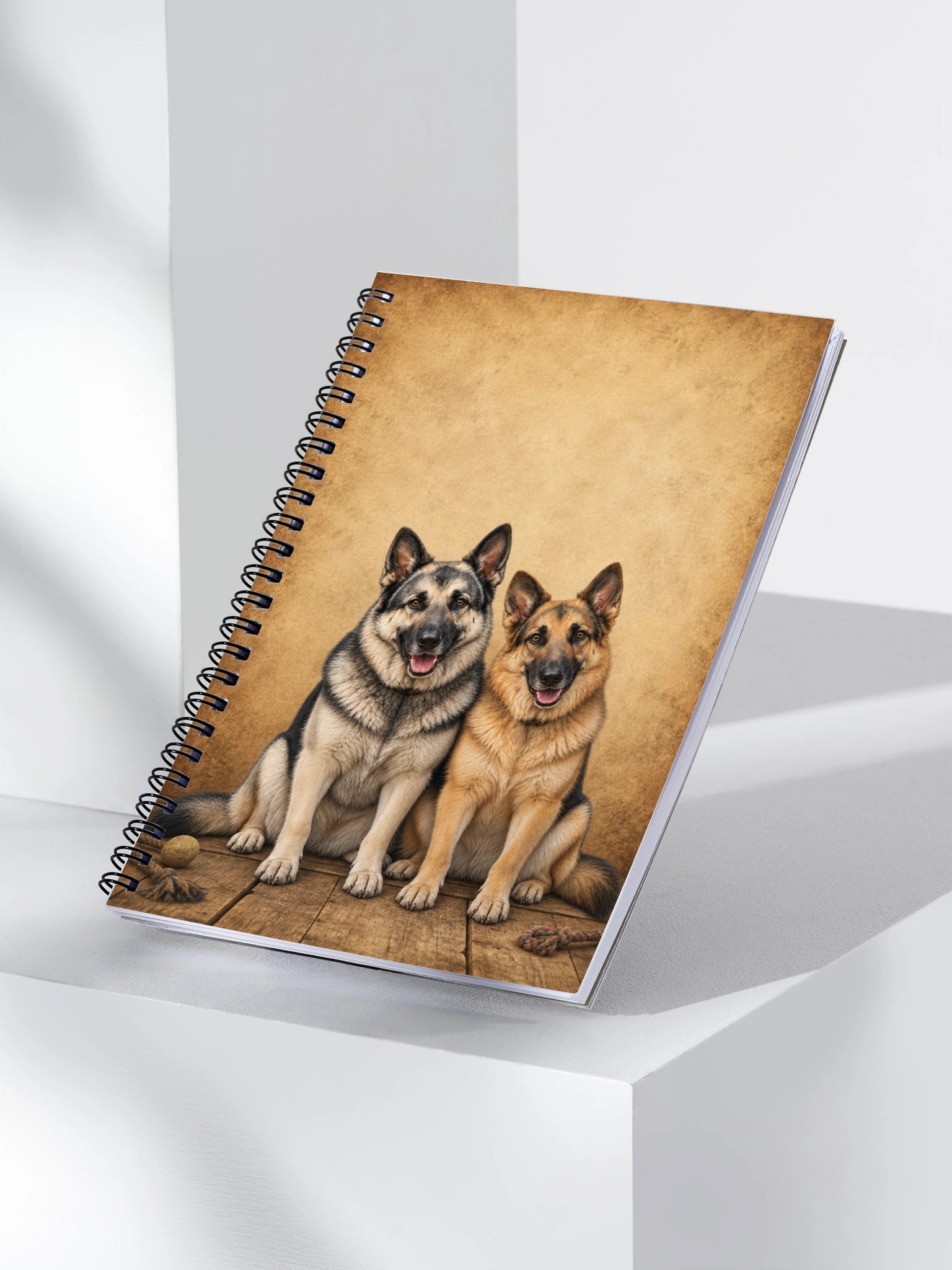 Home With Boone & Bear — Spiral Notebook product image (3)