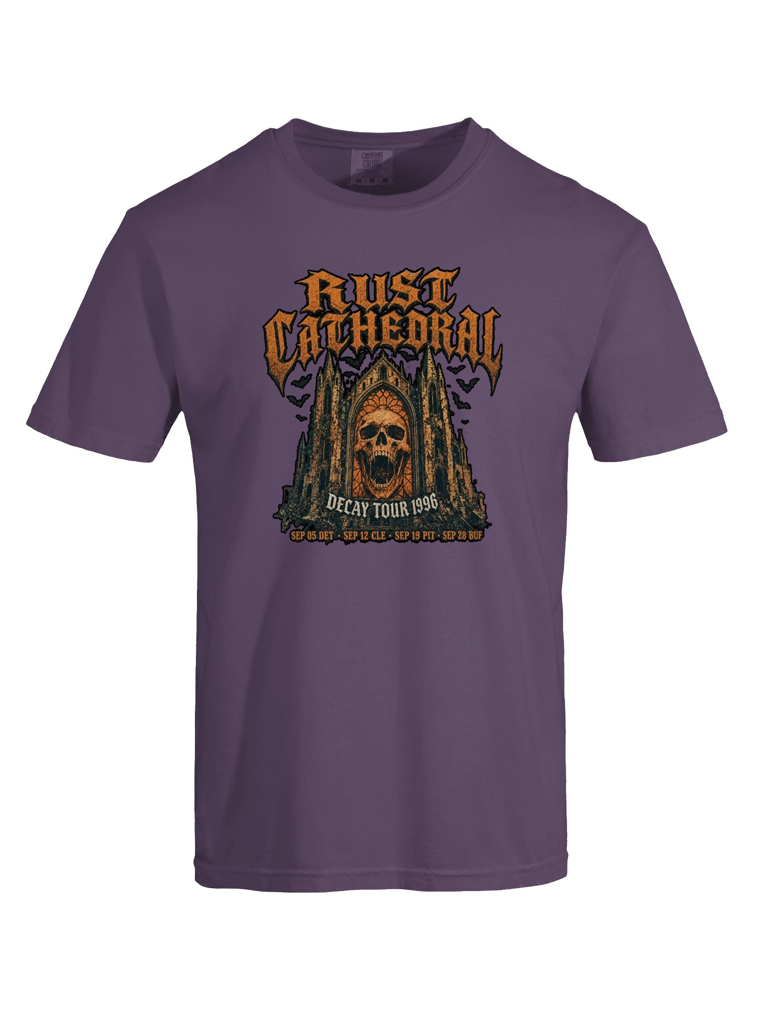 Rust Cathedral Decay Tour Graphic T-Shirt product image (7)