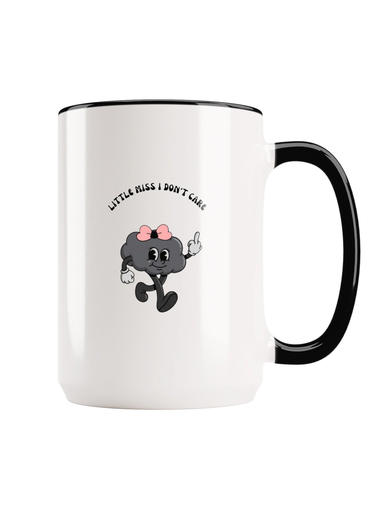 "LITTLE MISS I DON'T CARE" 15oz MUG product image (1)