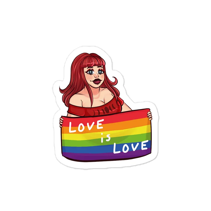 Love Is Love Pride Vinyl Decal product image (1)