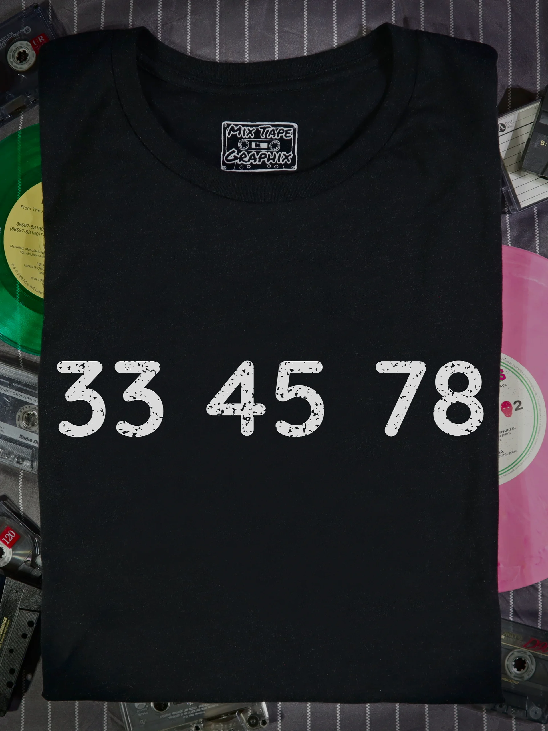 33 45 78 - B&W - Vinyl Record Collector product image (1)