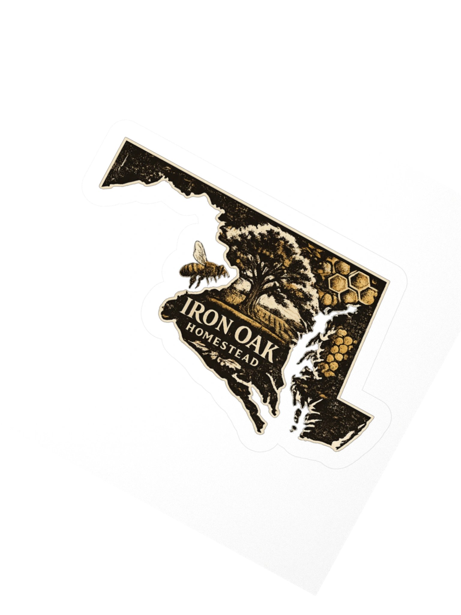 Maryland Bee Sticker product image (2)
