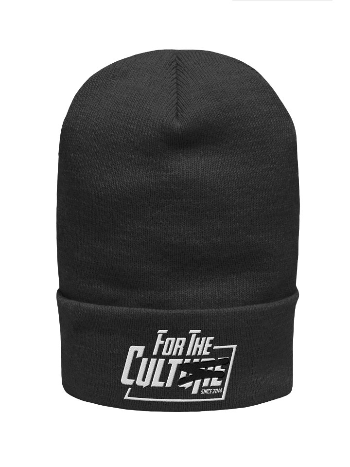 For the Culture White Beanie product image (1)
