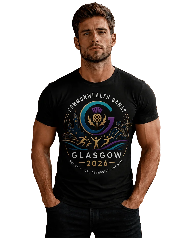 Glasgow 2026 Commonwealth Games Graphic Tee product image (1)