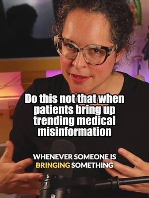 There’s no way to exist on the internet without being pitched a bunch of inaccurate medical advice and the wellness industry will always go hard when they have something to sell you. So I’ve come up with a few ways to discuss this as a primary care nurse practitioner. Here’s a starting do and don’t for approaching conversations about the latest medical trend on the internet. Anything you’d add?  #nursepractitioner #primarycare #npschool #paschool