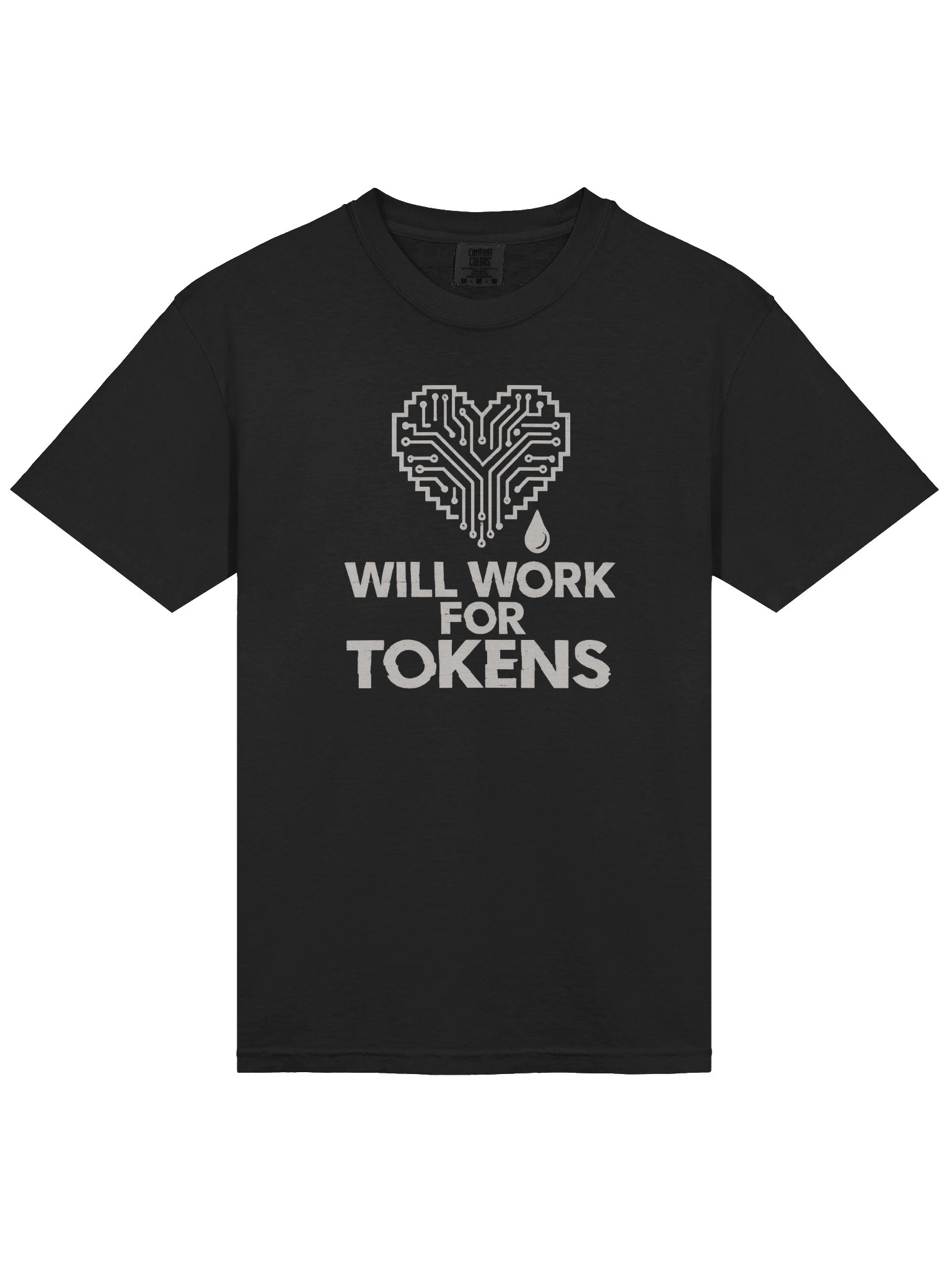 Will Work For Tokens T-Shirt product image (3)