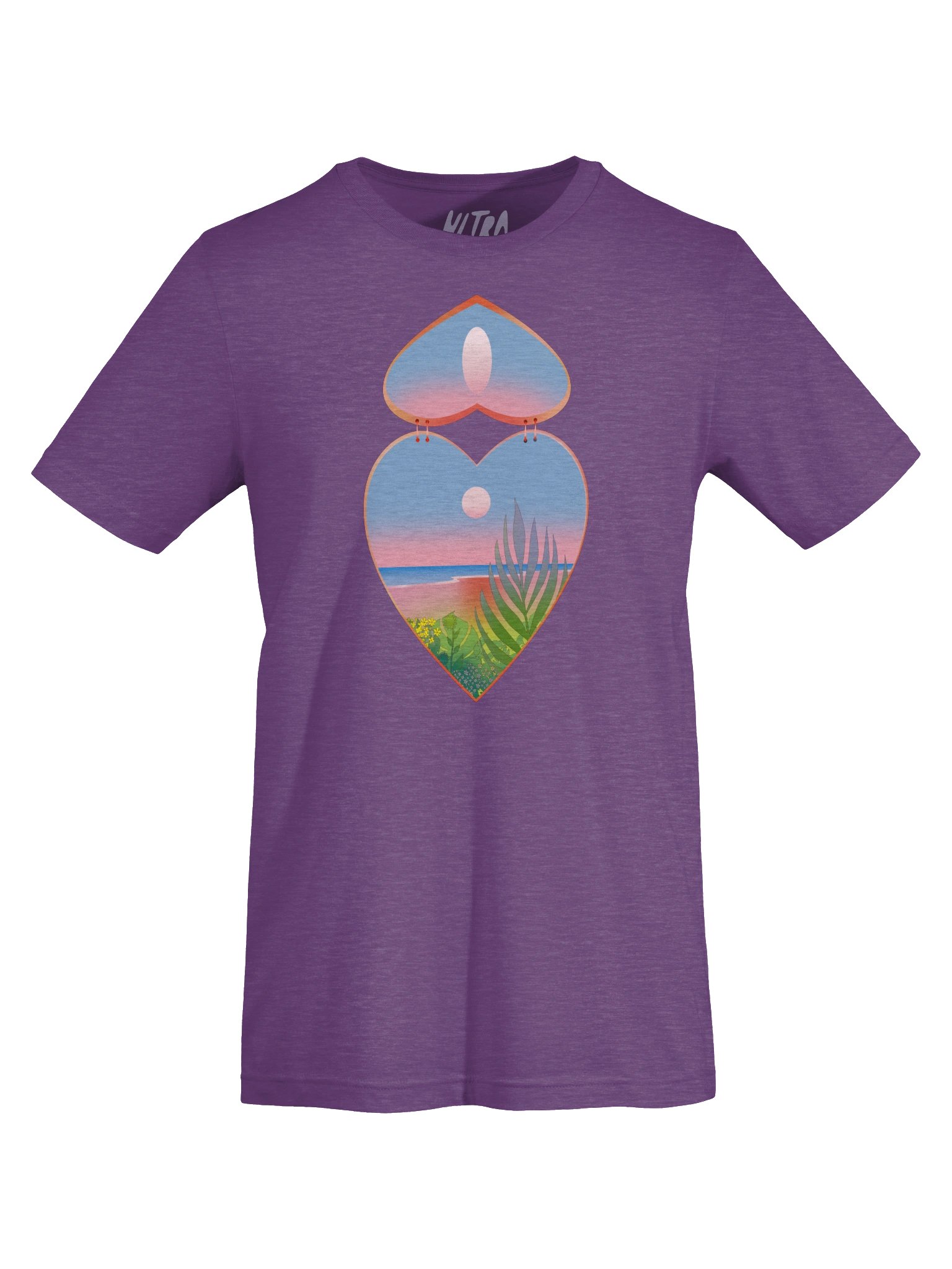 Vetra Tropical Heart Graphic Tee product image (33)