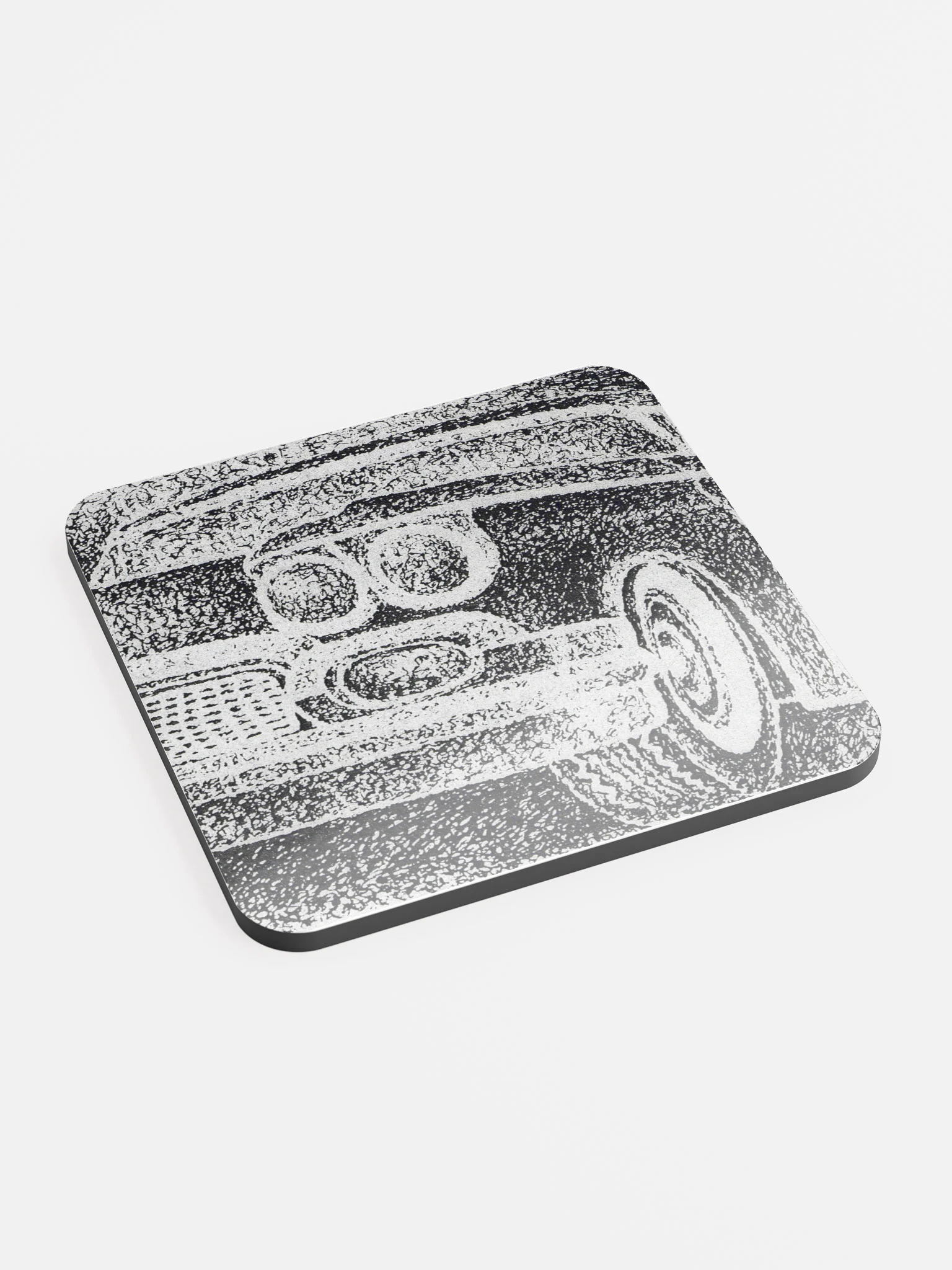 Black Car coaster product image (2)