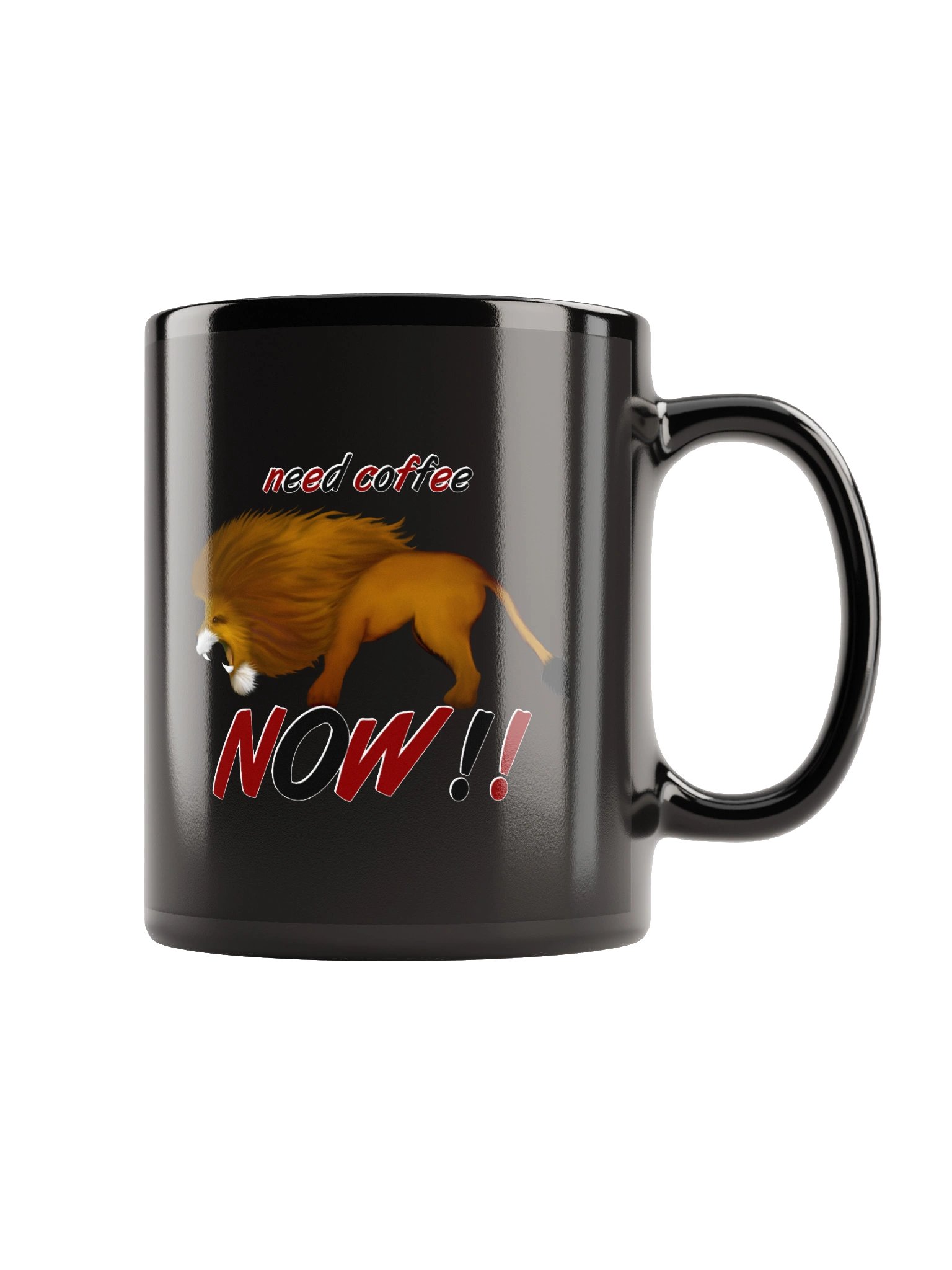 Black Glossy Mug product image (5)