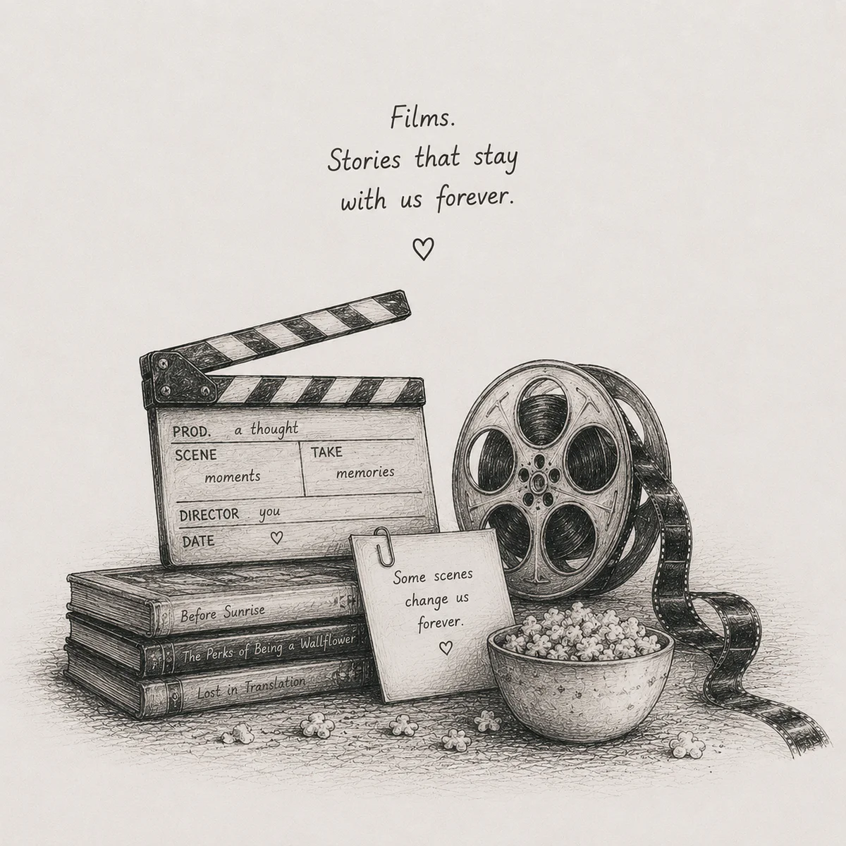 Books and films that inspire and move people