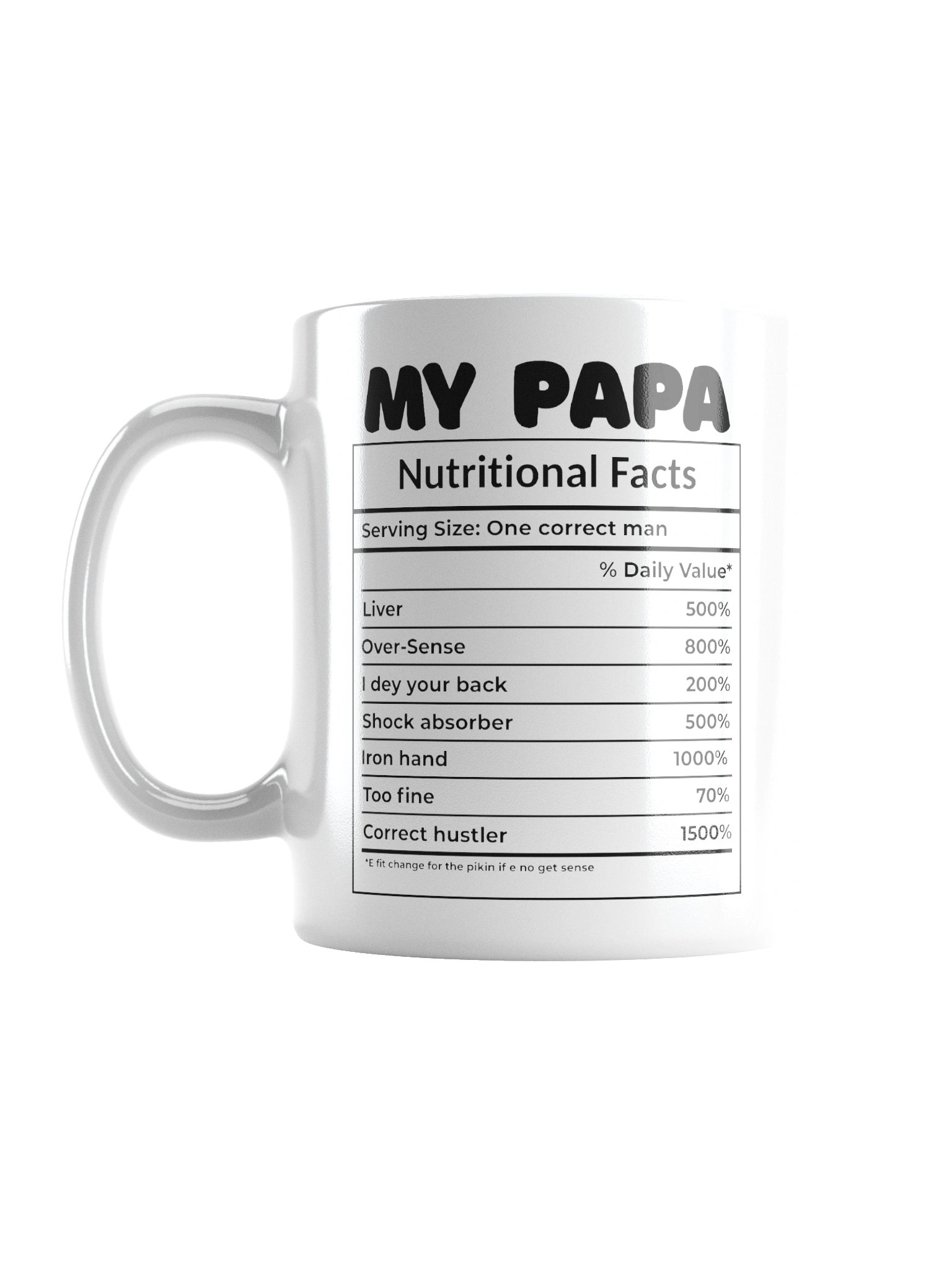 My Papa - nutritional facts product image (1)