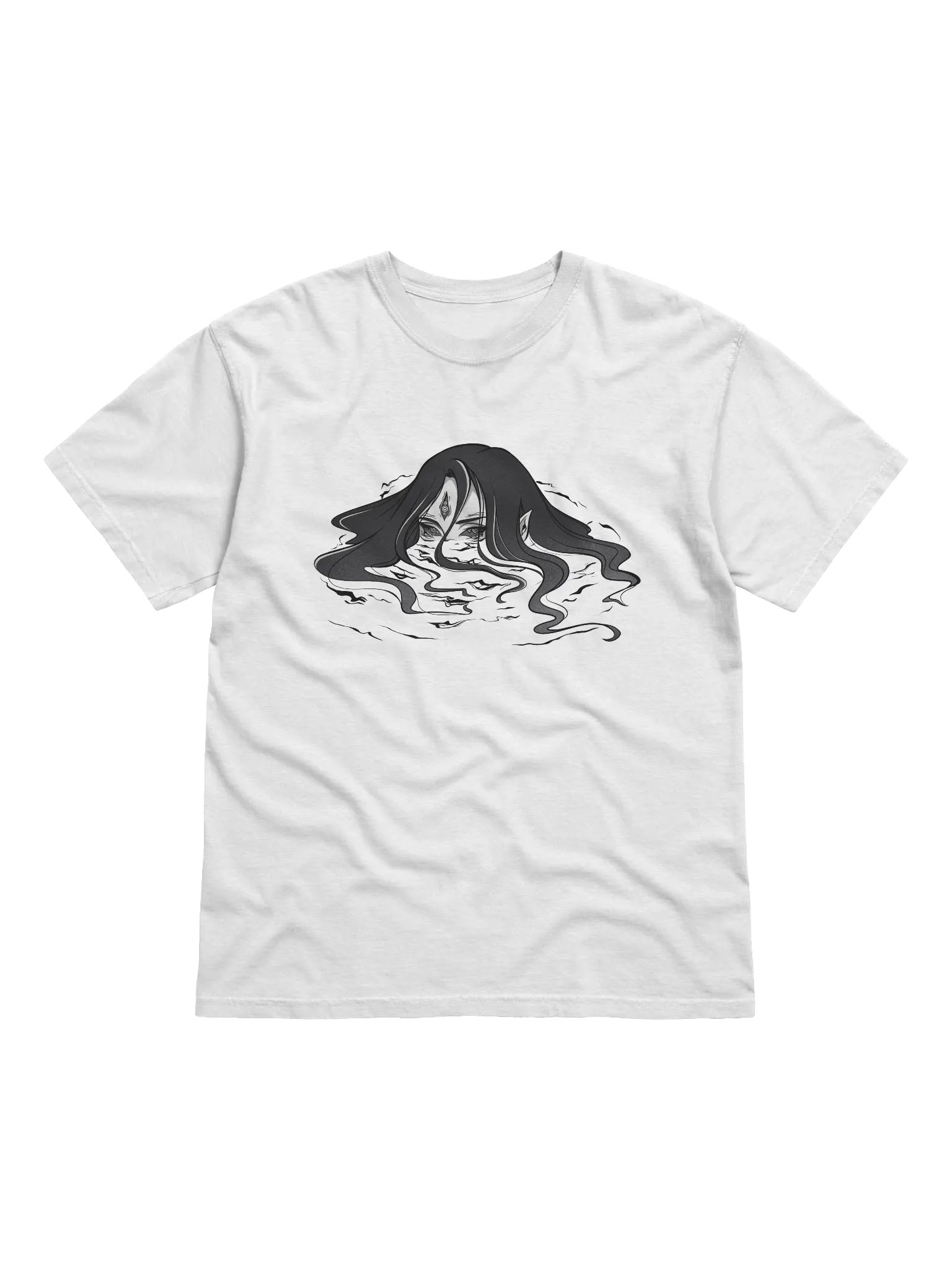 Mystic Depths T-Shirt (White) product image (2)