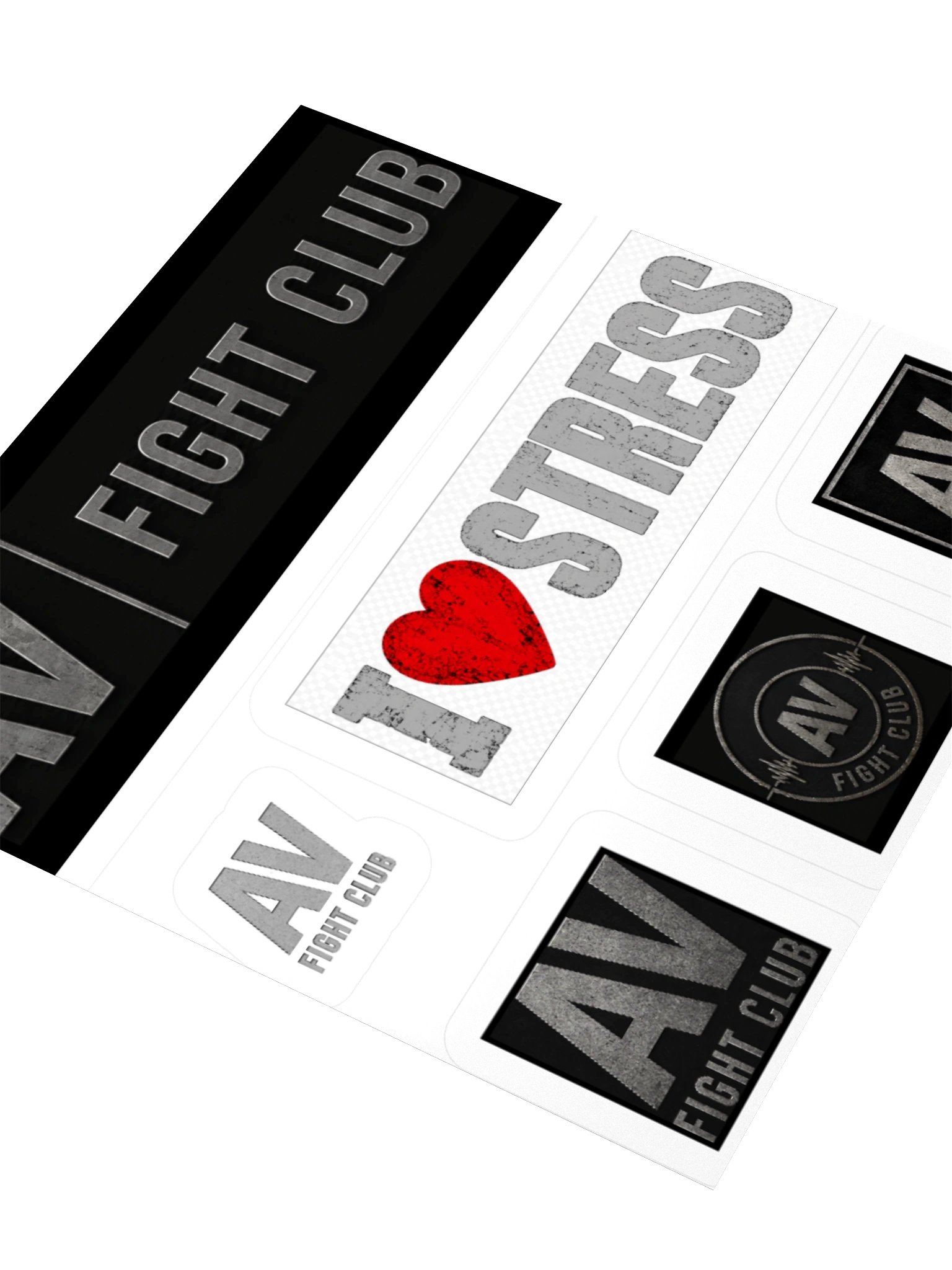 AV FIGHT CLUB LOGO STICKER (Assortment) product image (3)