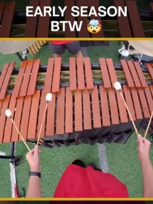 And this is only early season... 🤯🔥 Genie in a Bottle — Movement II 🎥 Marimba Cam 📍 Glynn County, GA #MarchingBand #MarchingArts #BandTok #FrontEnsemble #Marimba #Percussion #BandCamp #Music