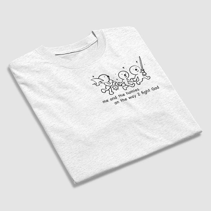 fight god 🗯️(B/W) product image (2)