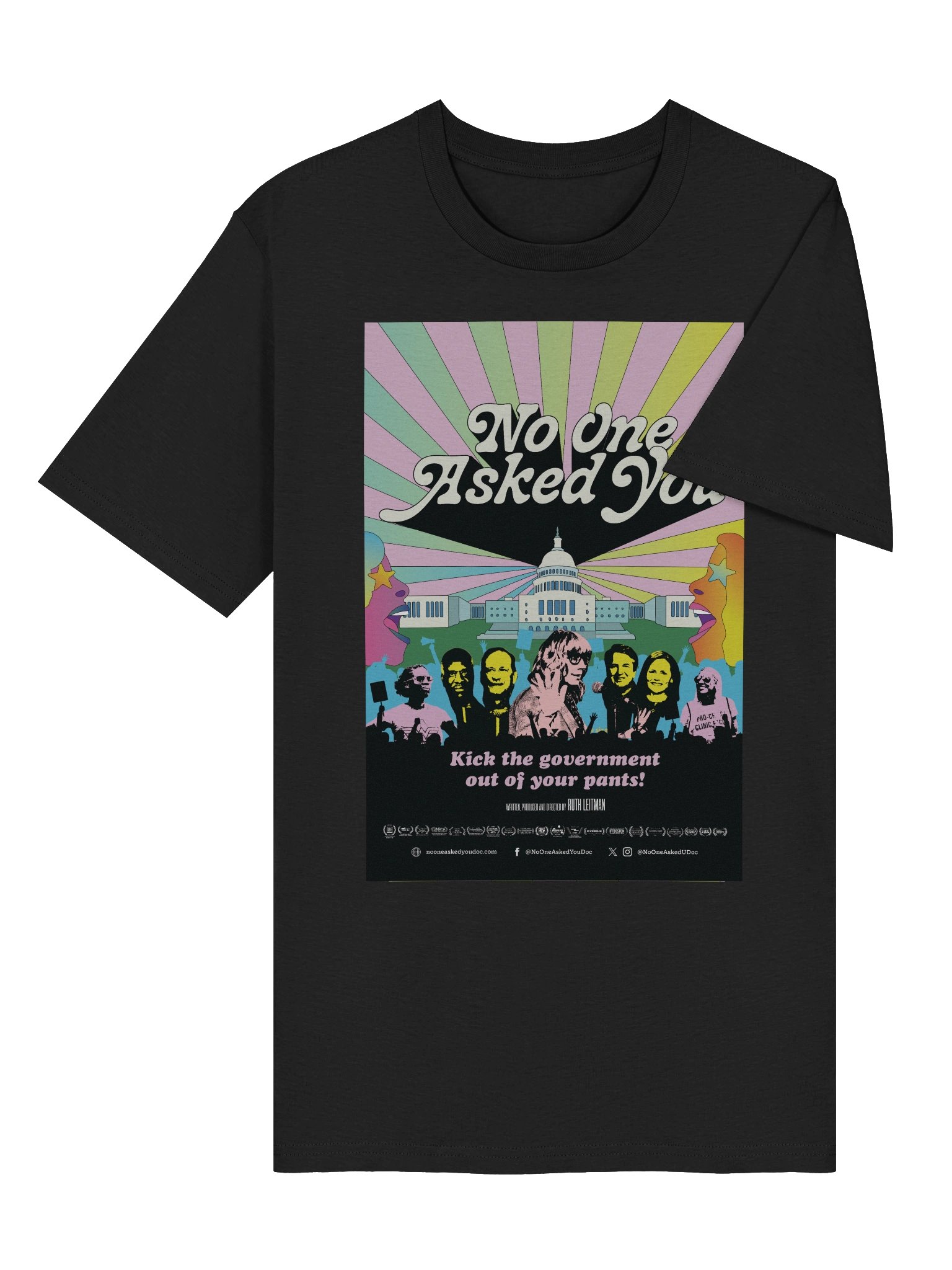 No One Asked You Poster Tee product image (6)